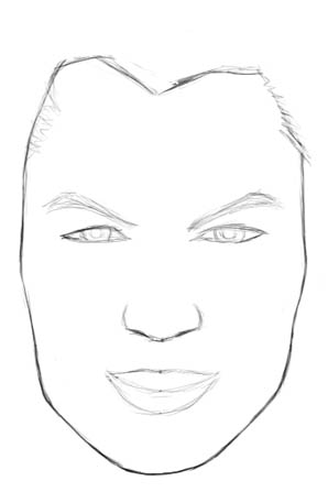 How To Draw Realistic Faces Male Here's a simple way to place the features accurately when drawing a head. sharenoesis